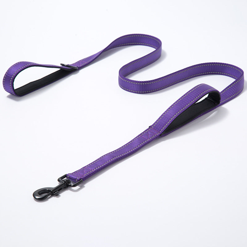 Double Thickened Reflective Dog Leash