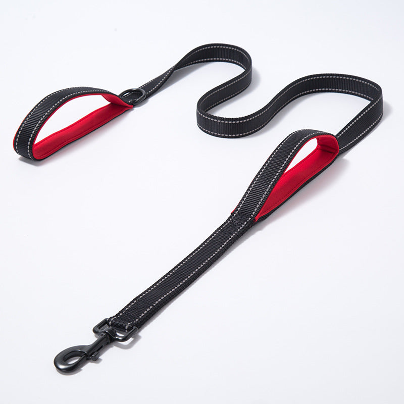 Double Thickened Reflective Dog Leash