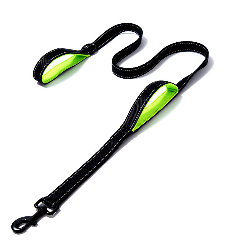 Double Thickened Reflective Dog Leash