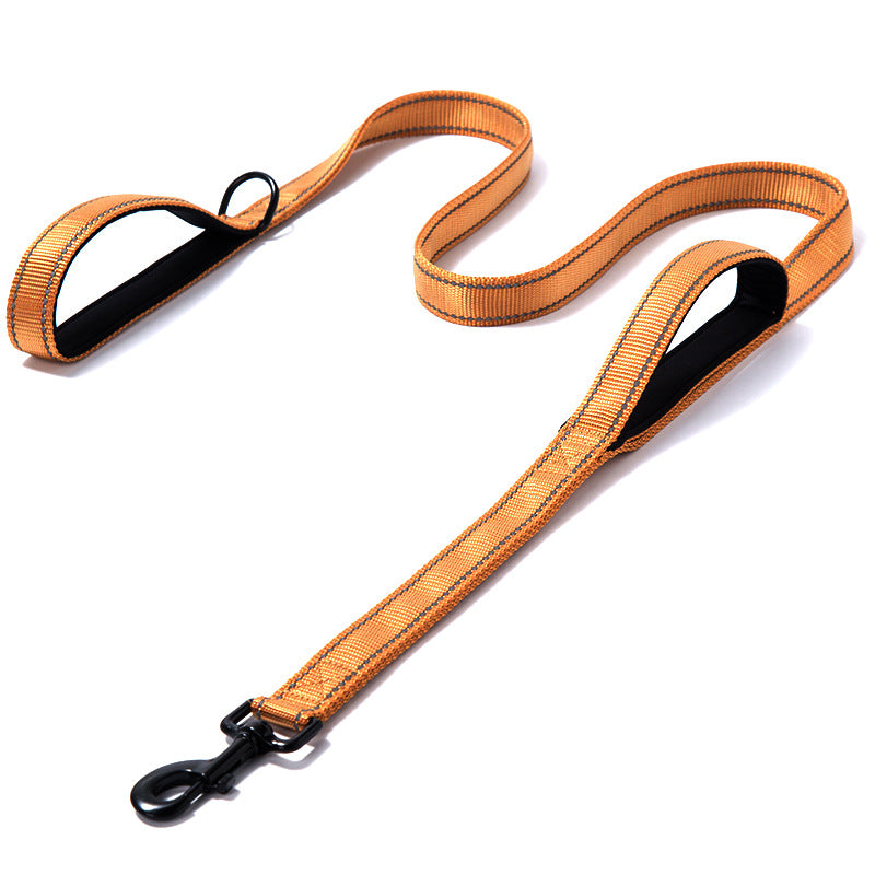 Double Thickened Reflective Dog Leash