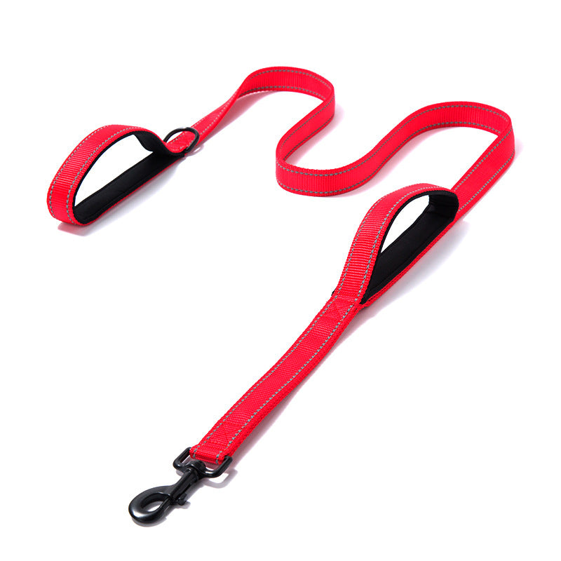 Double Thickened Reflective Dog Leash